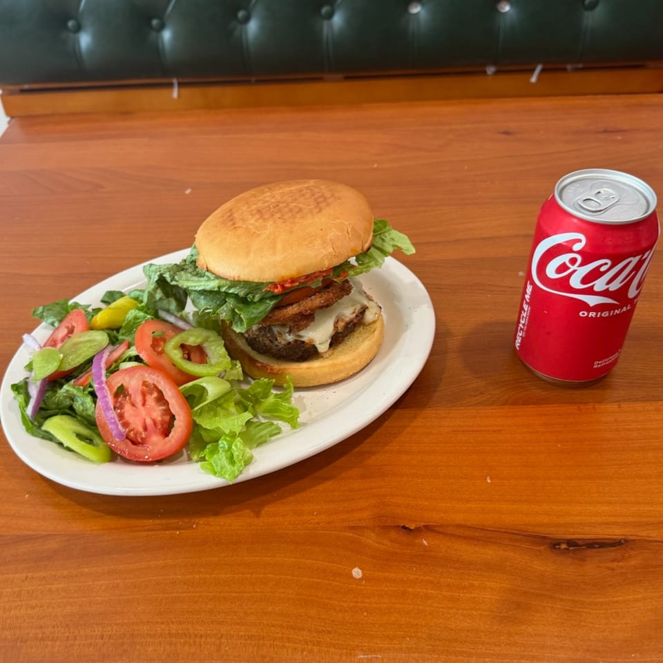 Indulge in Our Cheeseburger