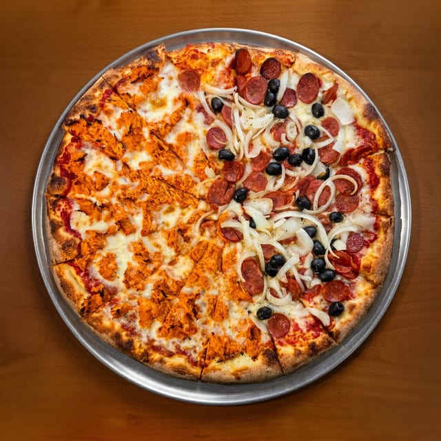 Half / Half Pizza.